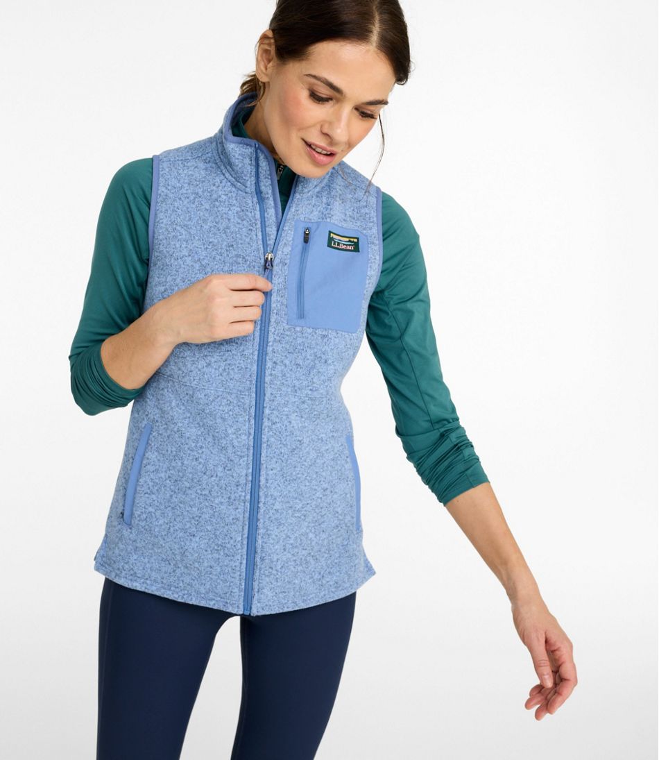 Women's L.L.Bean Sweater Fleece Long Vest | L.L.Bean Everyday