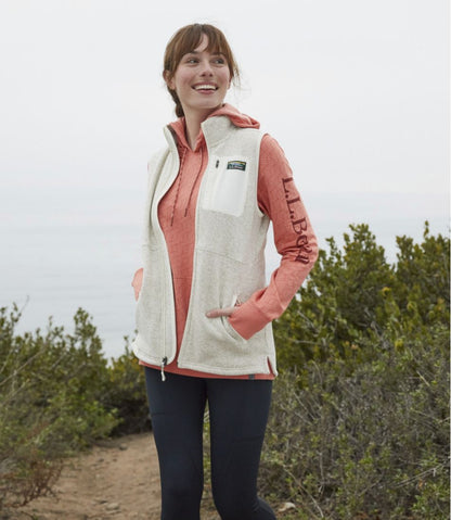 Women's L.L.Bean Sweater Fleece Long Vest | L.L.Bean Everyday