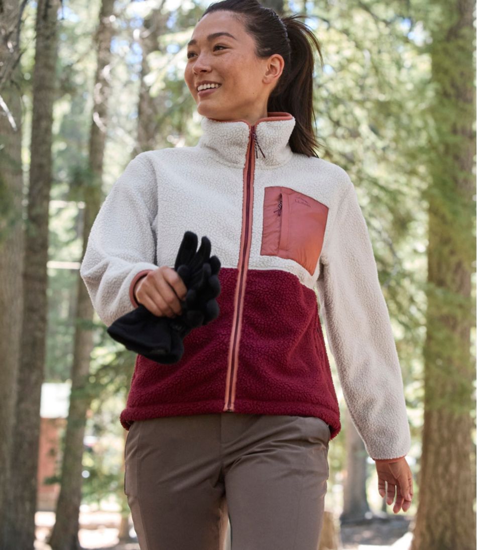 Women's Mountainside Fleece Jacket, Colorblock | L.L.Bean Great Value