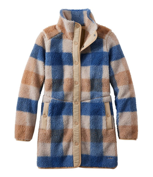 Women's Bean's Sherpa Fleece Coat, Print | L.L.Bean Latest