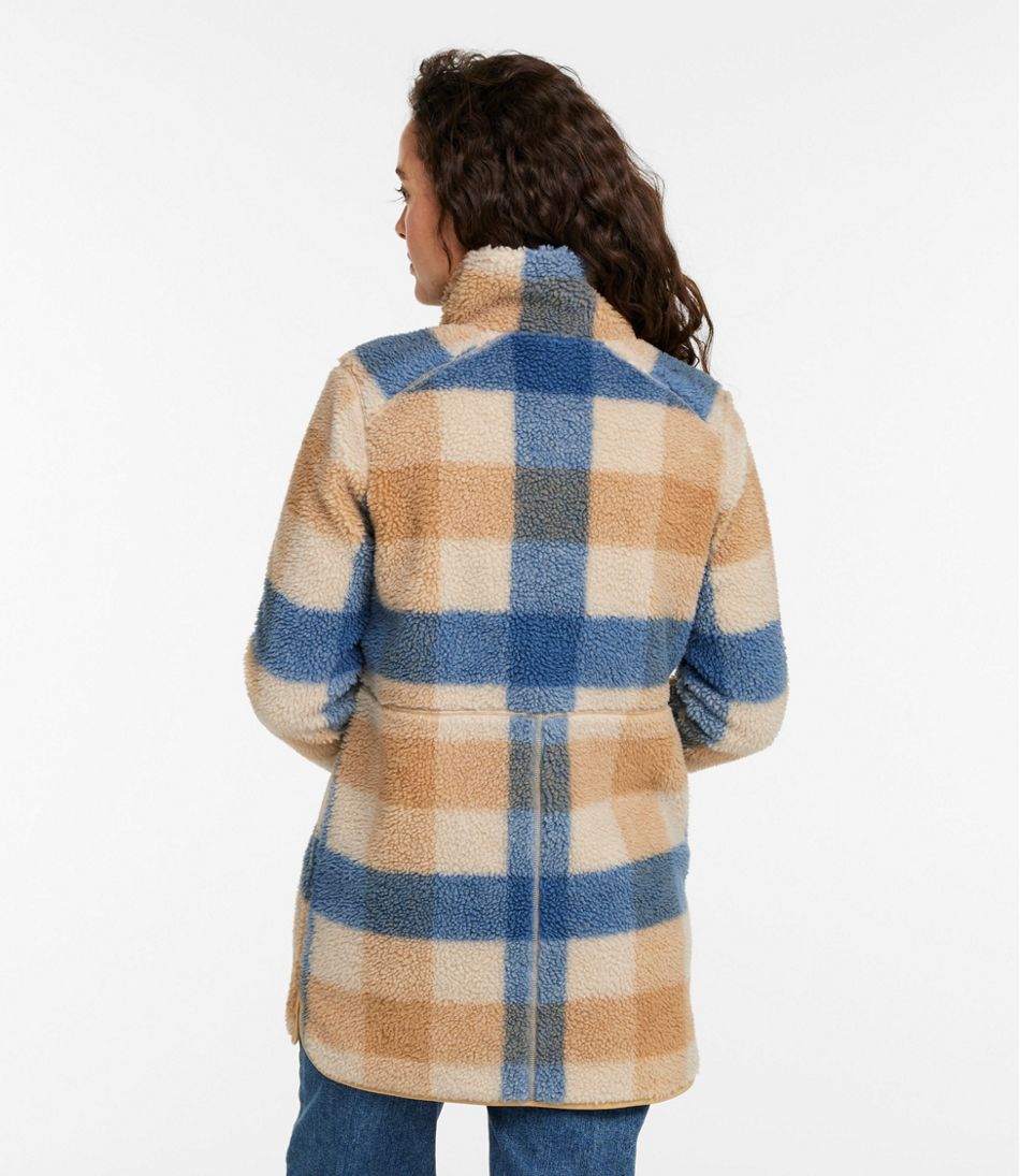 Women's Bean's Sherpa Fleece Coat, Print | L.L.Bean Latest