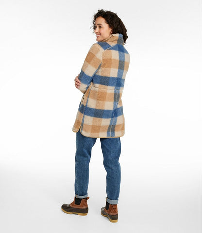 Women's Bean's Sherpa Fleece Coat, Print | L.L.Bean Latest