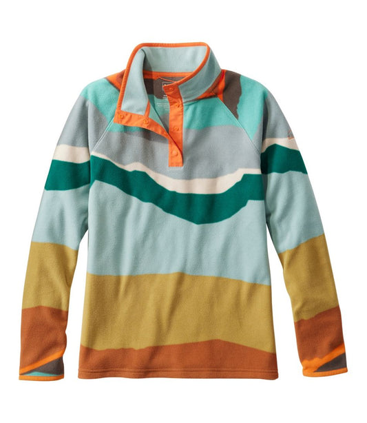 Women's All Season Access Fleece Pullover, Print | L.L.Bean Featured