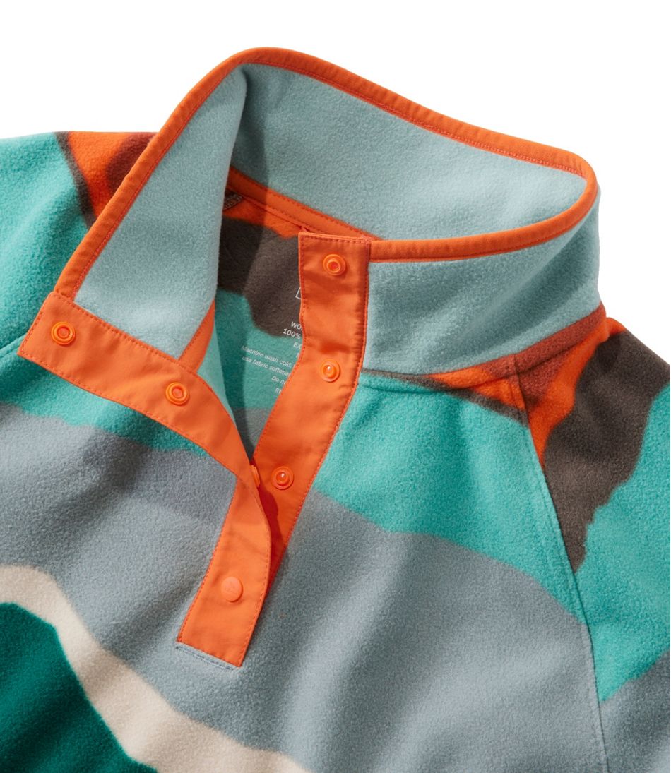 Women's All Season Access Fleece Pullover, Print | L.L.Bean Featured