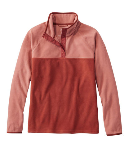 Women's All Season Access Fleece Pullover, Colorblock | L.L.Bean Popular