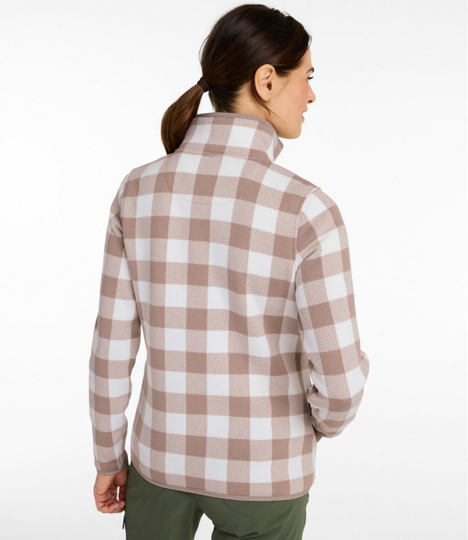 Women's L.L.Bean Sweater Fleece Pullover, Print | L.L.Bean Trending