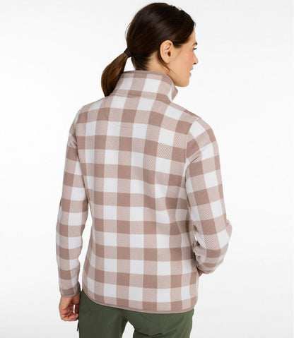 Women's L.L.Bean Sweater Fleece Pullover, Print | L.L.Bean Trending