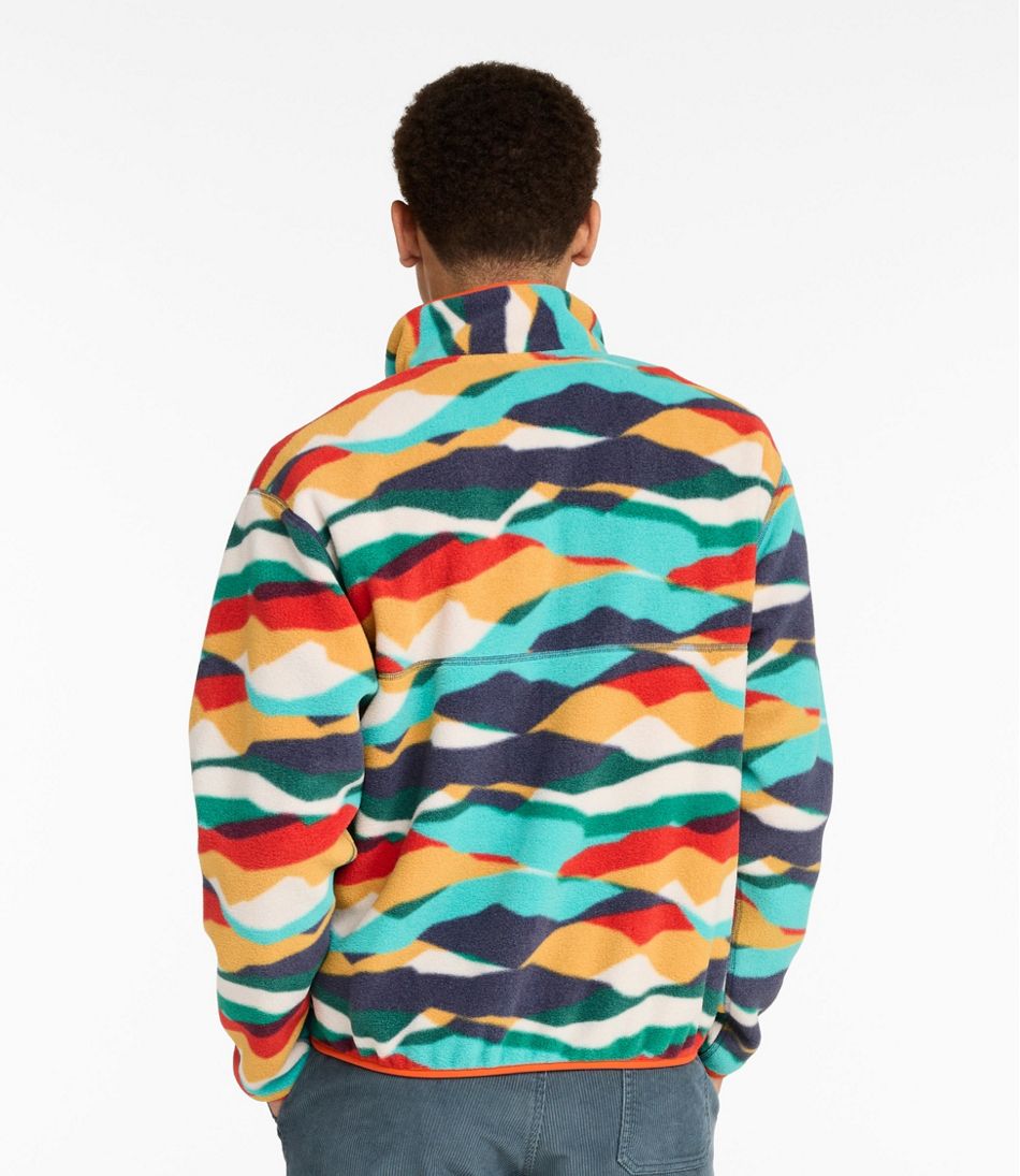 Adults' Bean's Classic Fleece Pullover, Print | L.L.Bean Recommended