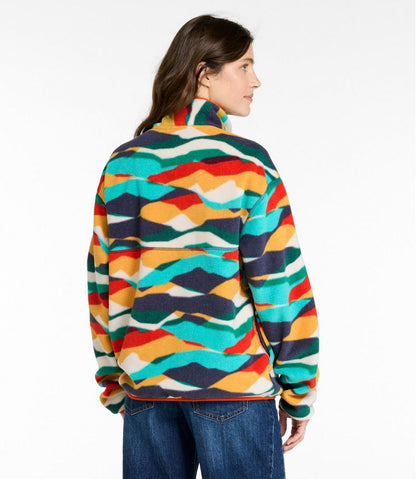 Adults' Bean's Classic Fleece Pullover, Print | L.L.Bean Recommended
