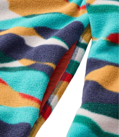 Adults' Bean's Classic Fleece Pullover, Print | L.L.Bean Recommended