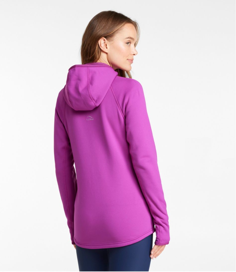 Women's PrimaLoft ThermaStretch Fleece Jacket, Hooded Full-Zip | L.L.Bean Signature