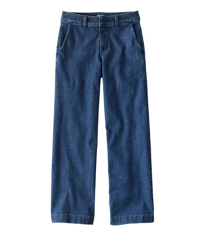 Women's True Shape Jeans, High-Rise Wide-Leg Trouser | L.L.Bean Classic