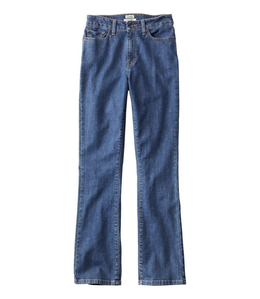 Women's True Shape Jeans, High-Rise Bootcut | L.L.Bean Everyday