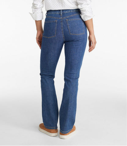 Women's True Shape Jeans, High-Rise Bootcut | L.L.Bean Everyday