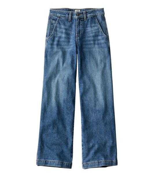 Women's 207 Vintage Jeans, High-Rise Wide-Leg | L.L.Bean Value