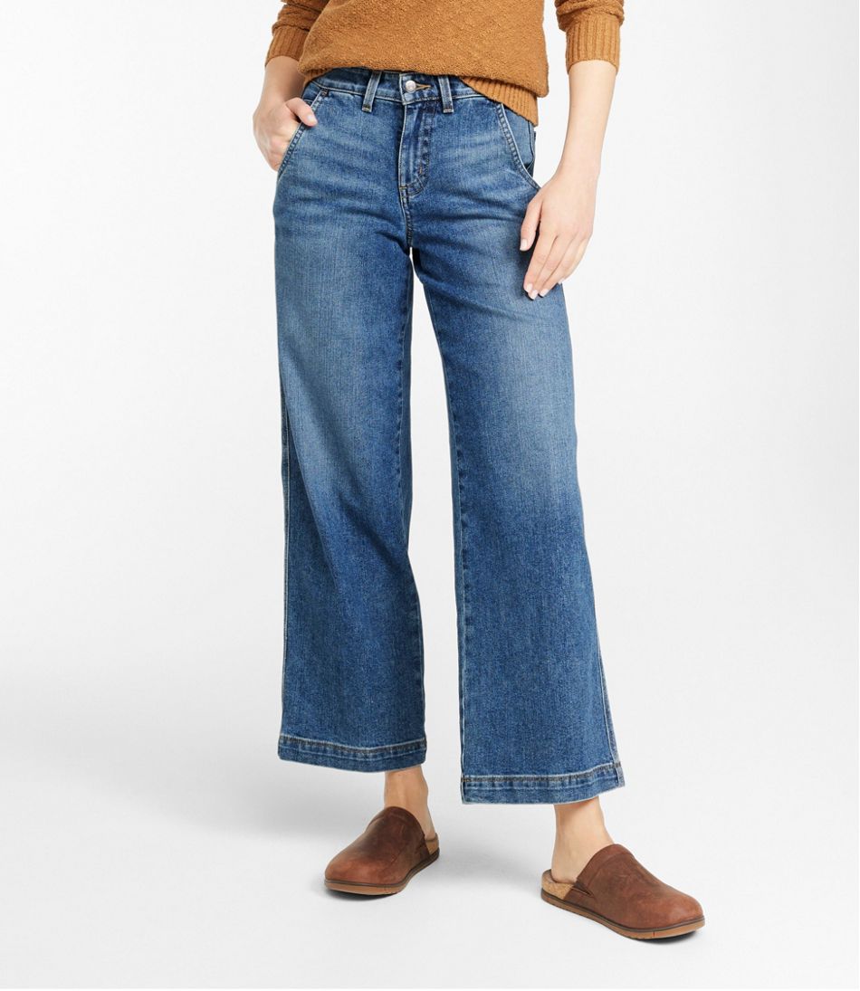 Women's 207 Vintage Jeans, High-Rise Wide-Leg | L.L.Bean Value