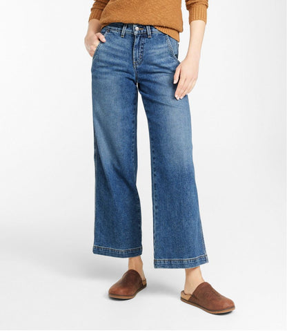 Women's 207 Vintage Jeans, High-Rise Wide-Leg | L.L.Bean Value