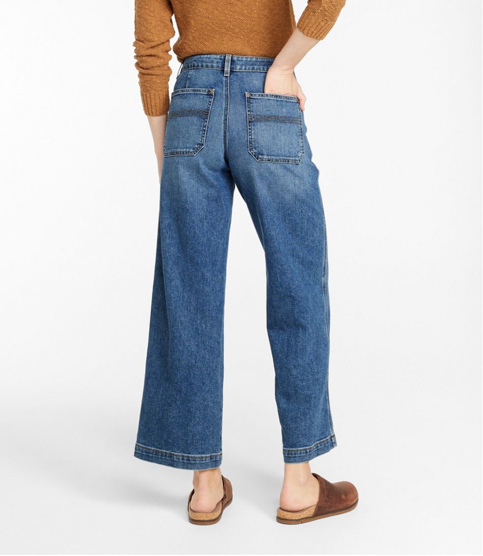 Women's 207 Vintage Jeans, High-Rise Wide-Leg | L.L.Bean Value