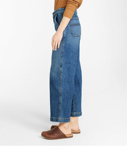 Women's 207 Vintage Jeans, High-Rise Wide-Leg | L.L.Bean Value