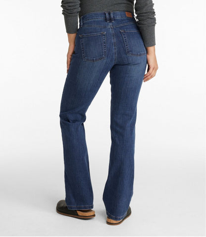 Women's BeanFlex® Jeans, Mid-Rise Bootcut | L.L.Bean Great Value