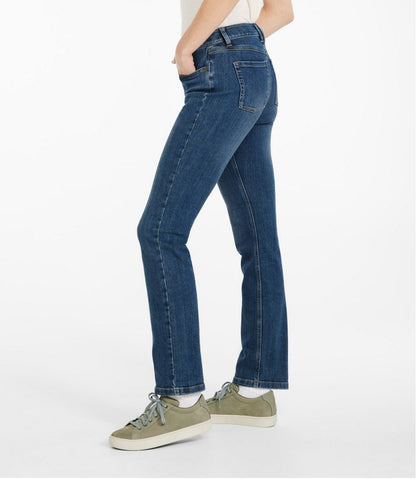 Women's BeanFlex® Jeans, Mid-Rise Straight-Leg | L.L.Bean Latest