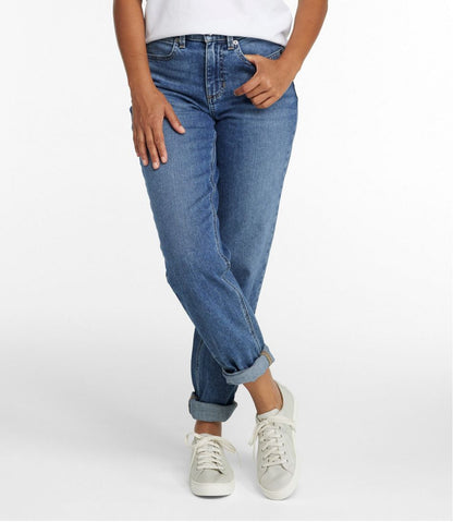 Women's 207 Vintage Jeans, High-Rise Boyfriend | L.L.Bean Popular