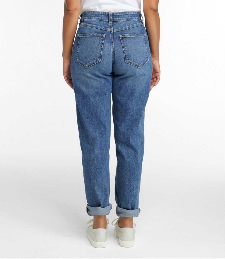 Women's 207 Vintage Jeans, High-Rise Boyfriend | L.L.Bean Popular