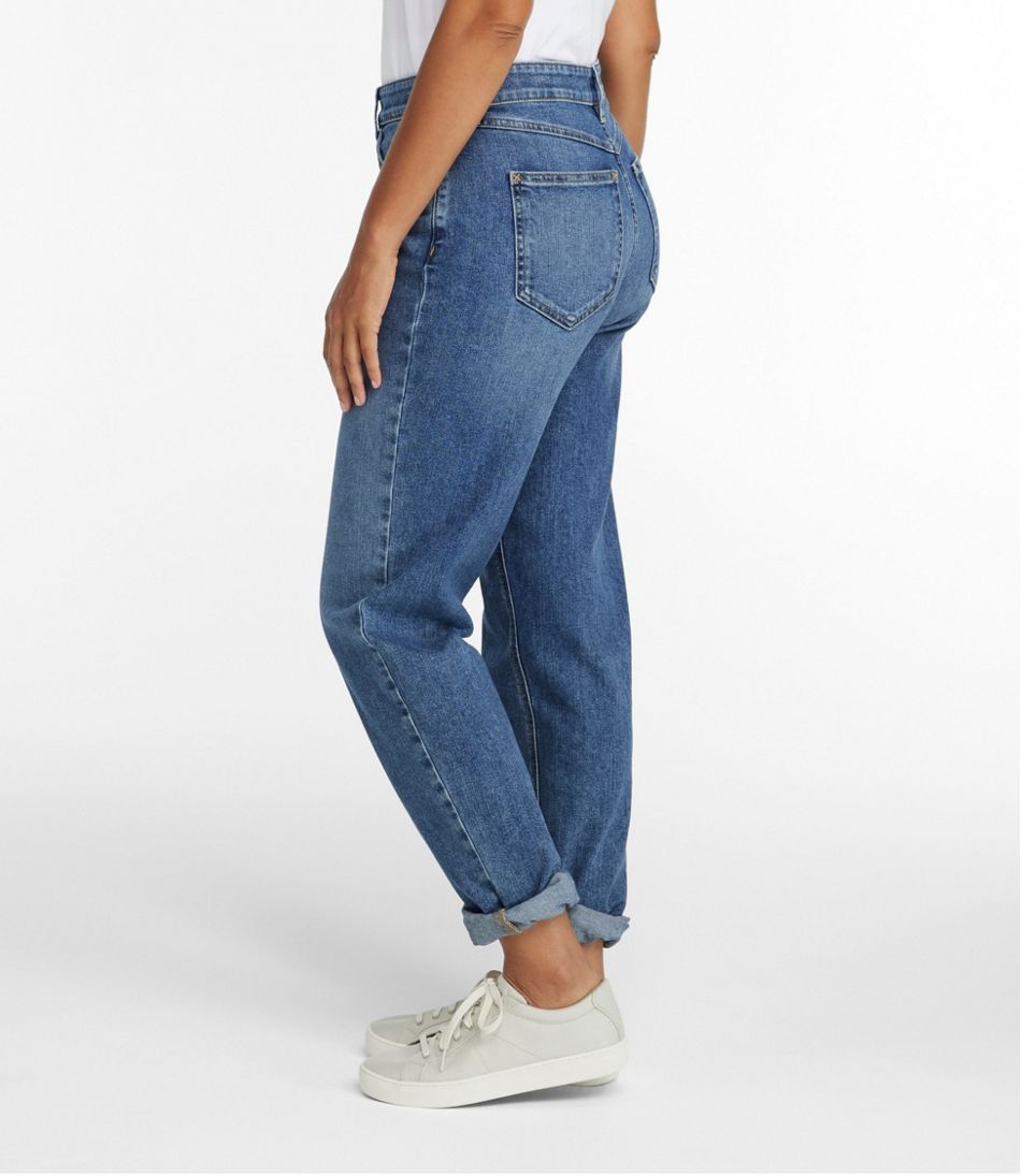 Women's 207 Vintage Jeans, High-Rise Boyfriend | L.L.Bean Popular