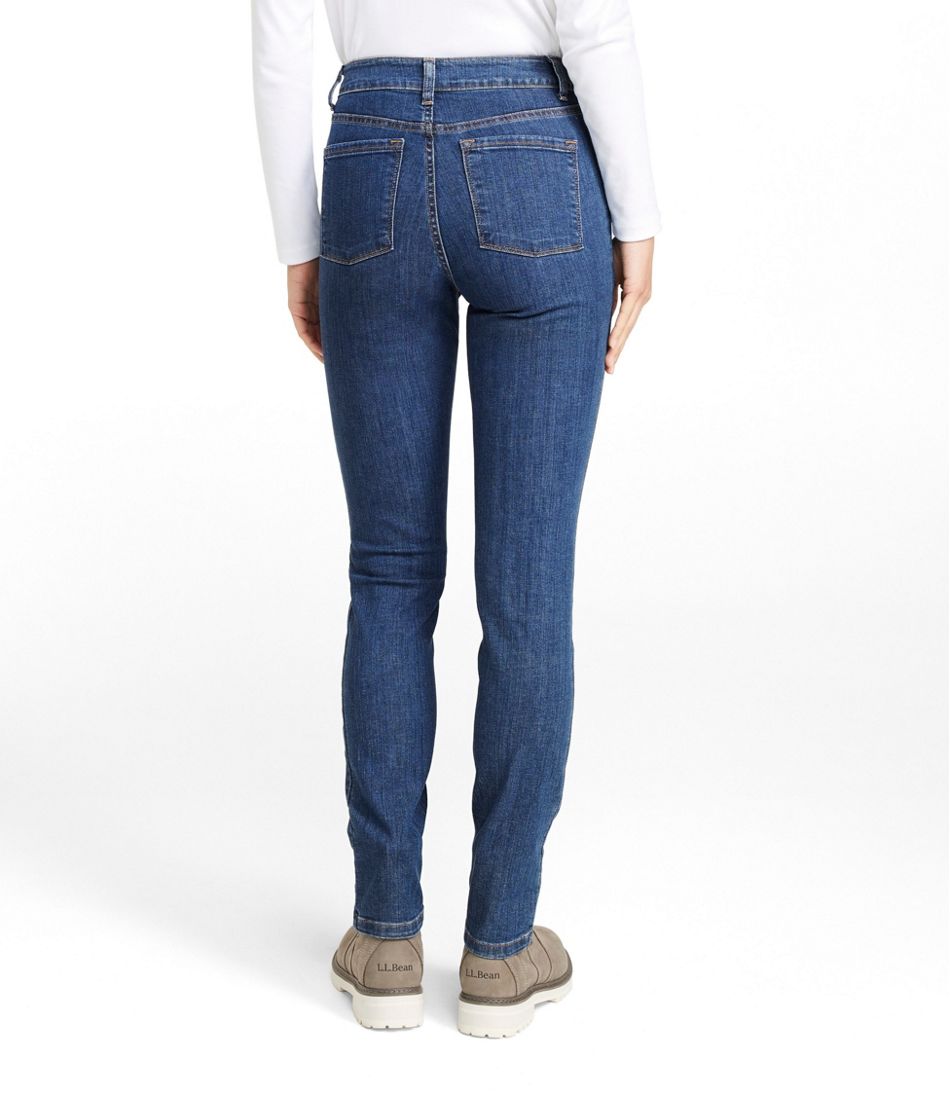 Women's True Shape Jeans, High-Rise Slim-Leg | L.L.Bean Best Seller