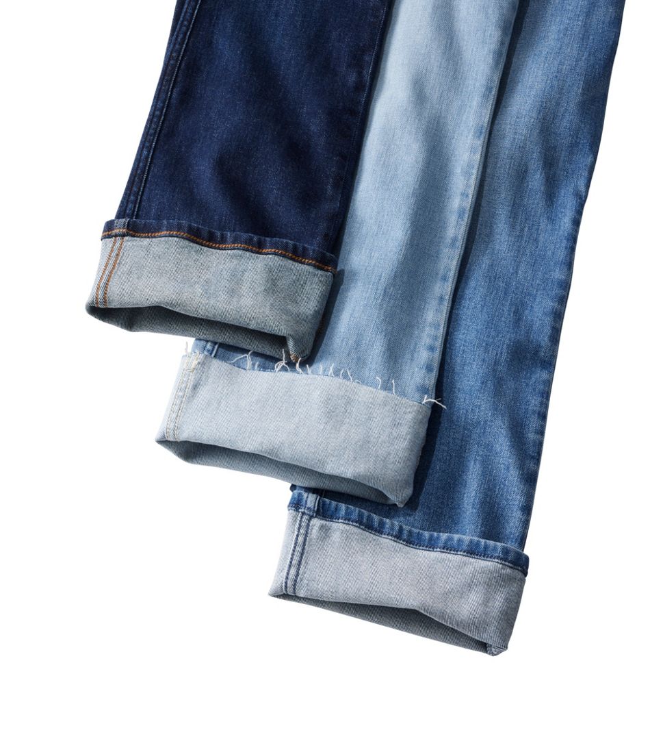 Women's L.L.Bean Everyday Stretch Jeans, High-Rise Mini Bootcut Ankle | L.L.Bean Recommended