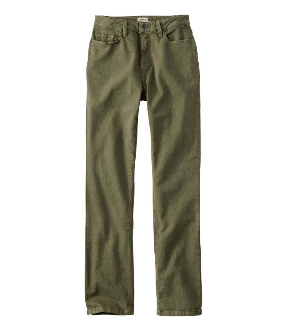 Women's True Shape Jeans, High-Rise Straight-Leg Colors | L.L.Bean Everyday
