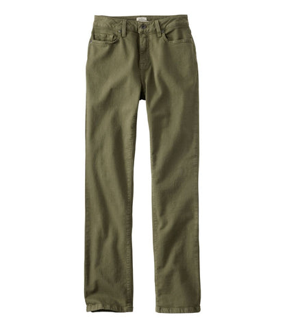 Women's True Shape Jeans, High-Rise Straight-Leg Colors | L.L.Bean Everyday