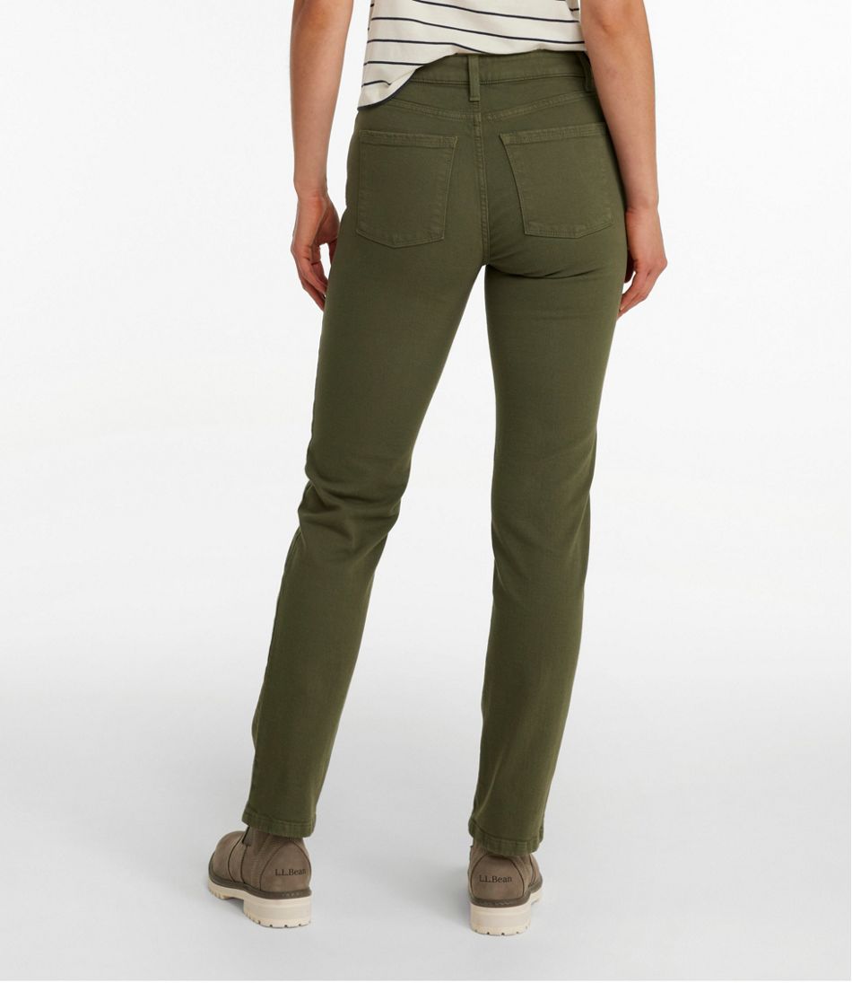 Women's True Shape Jeans, High-Rise Straight-Leg Colors | L.L.Bean Everyday