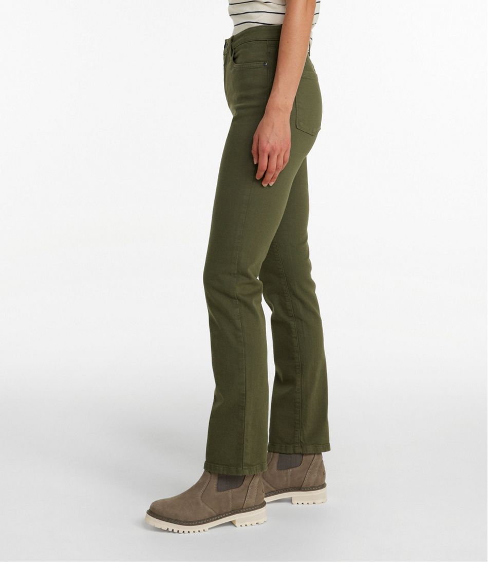Women's True Shape Jeans, High-Rise Straight-Leg Colors | L.L.Bean Everyday