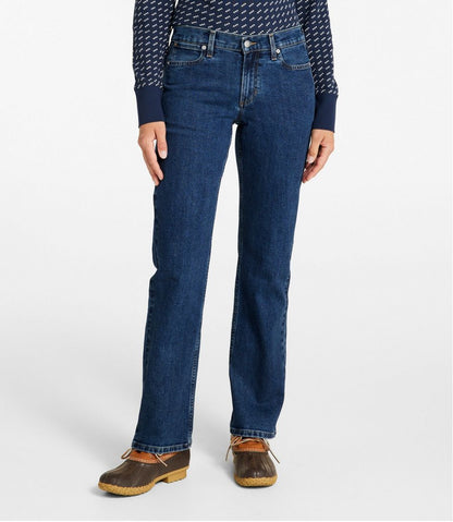 Women's 207 Vintage Jeans, Mid-Rise Relaxed Straight-Leg | L.L.Bean Value