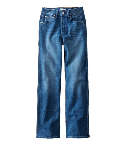 Women's Signature Original Jeans, High-Rise Straight-Leg | L.L.Bean Great Value