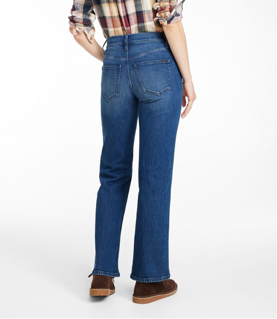 Women's Signature Original Jeans, High-Rise Straight-Leg | L.L.Bean Great Value