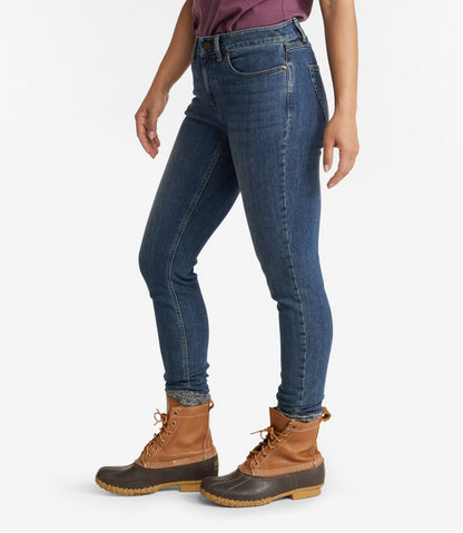 Women's BeanFlex® Jeans, Mid-Rise Skinny-Leg | L.L.Bean Latest