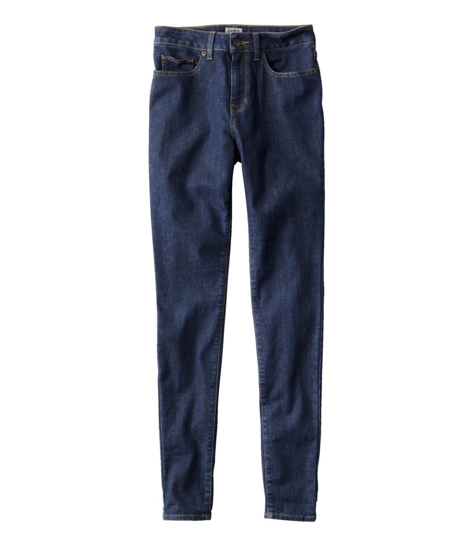 Women's True Shape Jeans, High-Rise Skinny-Leg | L.L.Bean Popular