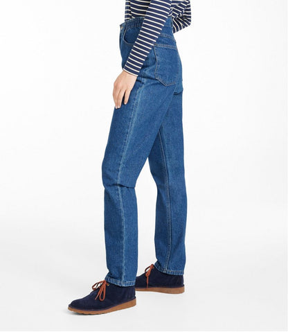 Women's Double L® Jeans, Ultra High-Rise Comfort Waist Tapered Leg | L.L.Bean Trending