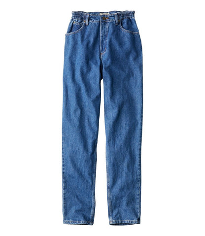 Women's Double L® Jeans, Ultra High-Rise Comfort Waist Tapered Leg | L.L.Bean Trending