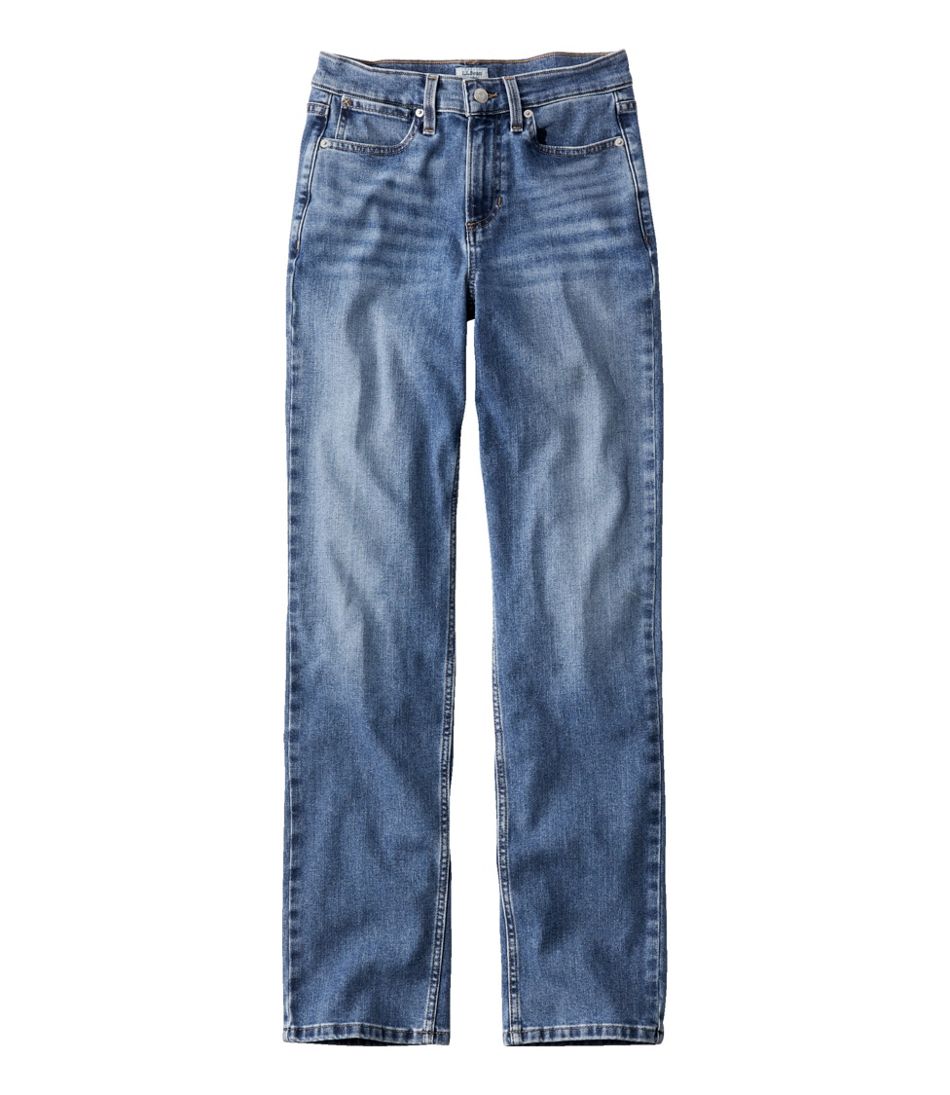 Women's 207 Vintage Jeans, High-Rise Straight-Leg | L.L.Bean Best Seller