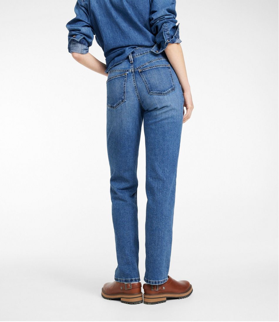 Women's 207 Vintage Jeans, High-Rise Straight-Leg | L.L.Bean Best Seller