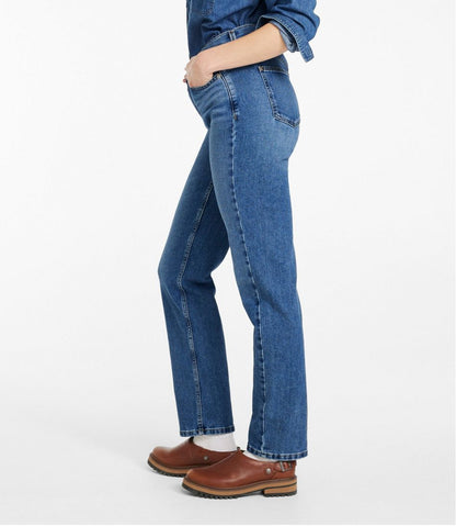 Women's 207 Vintage Jeans, High-Rise Straight-Leg | L.L.Bean Best Seller