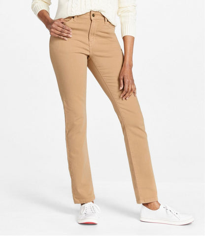 Women's True Shape Jeans, High-Rise Slim-Leg Colors | L.L.Bean Recommended