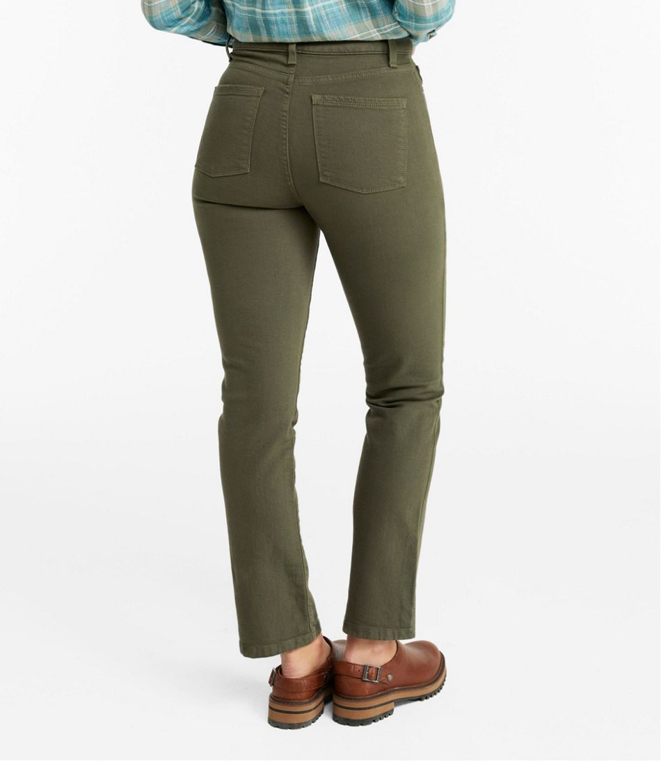 Women's True Shape Jeans, High-Rise Slim-Leg Ankle Colors | L.L.Bean Essential
