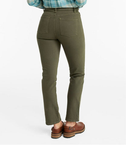 Women's True Shape Jeans, High-Rise Slim-Leg Ankle Colors | L.L.Bean Essential