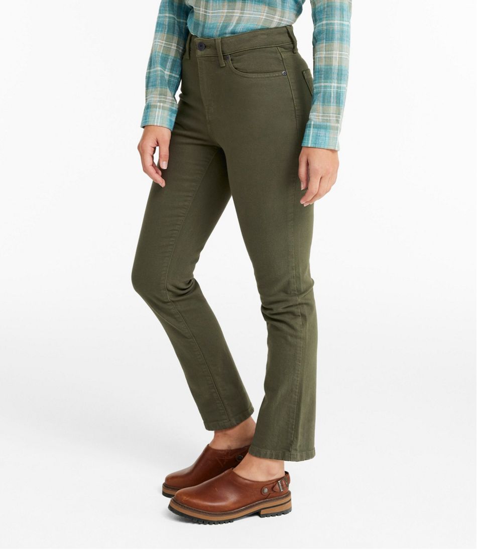 Women's True Shape Jeans, High-Rise Slim-Leg Ankle Colors | L.L.Bean Essential