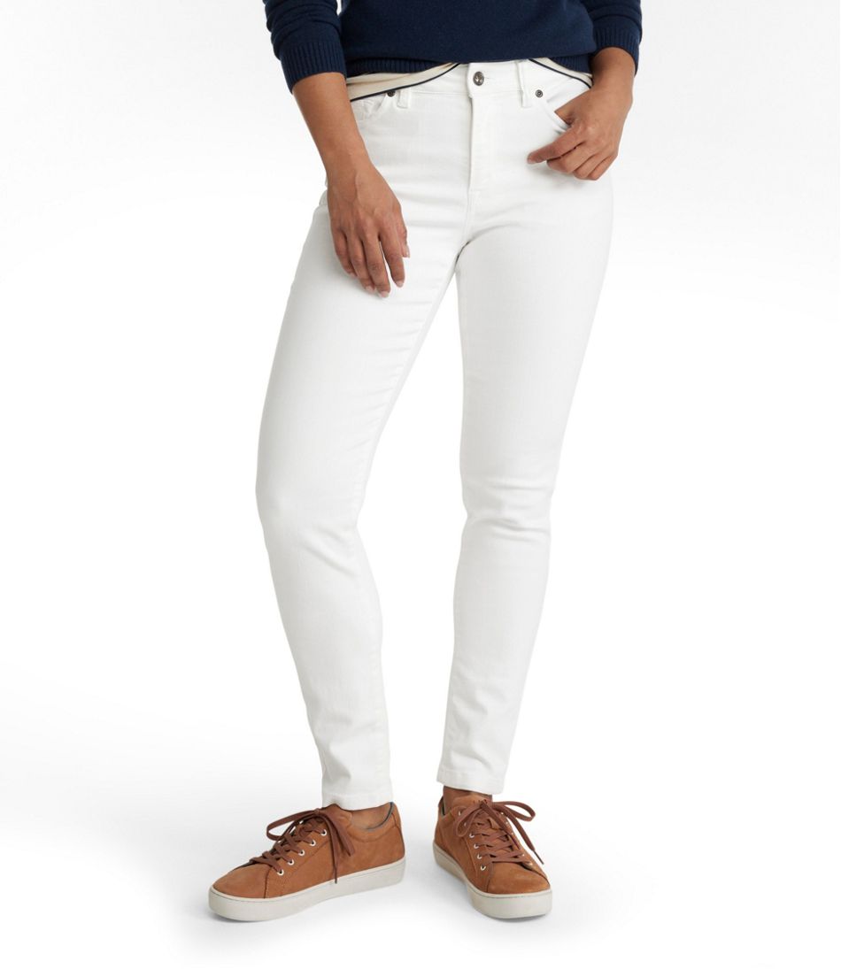 Women's True Shape Jeans, High-Rise Skinny-Leg Colors | L.L.Bean Great Value