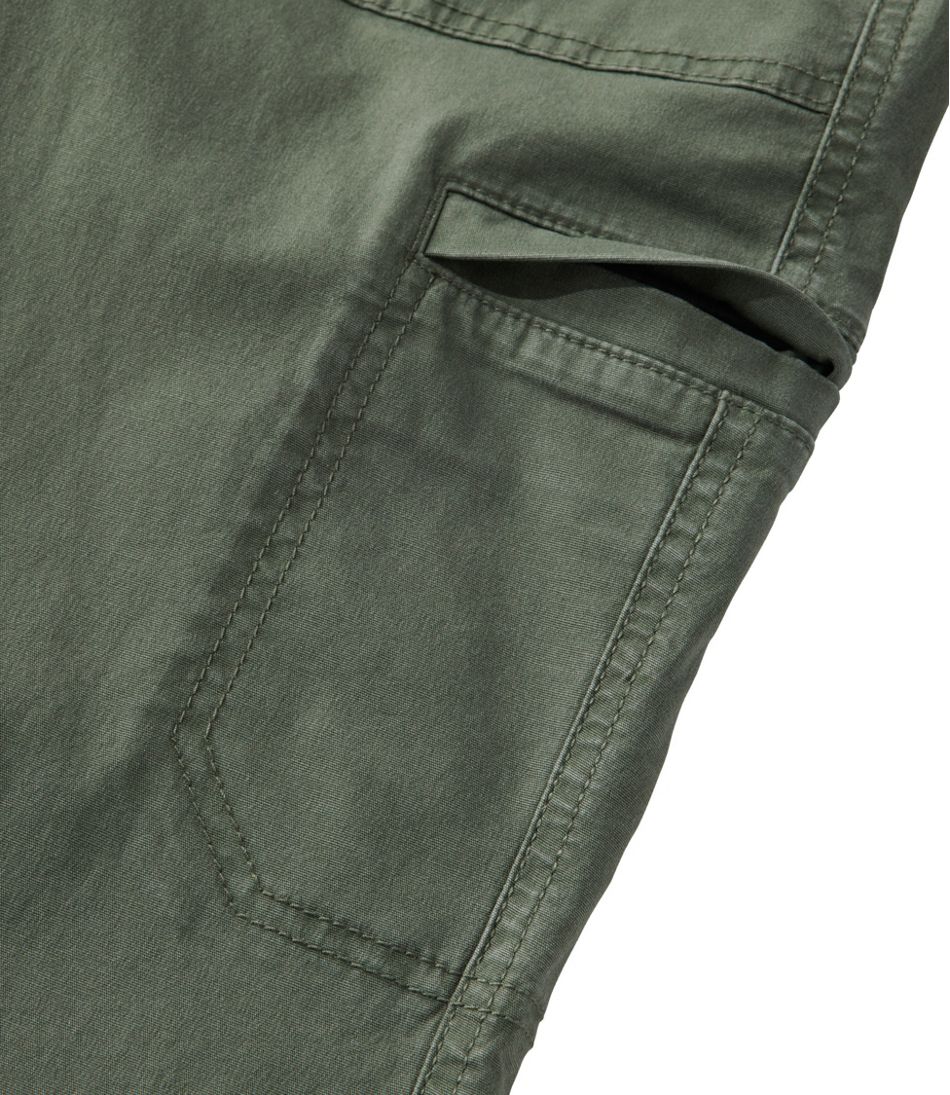 Women's 207 Vintage Cotton Canvas Pants, Mid-Rise Straight-Leg Cargo | L.L.Bean Signature
